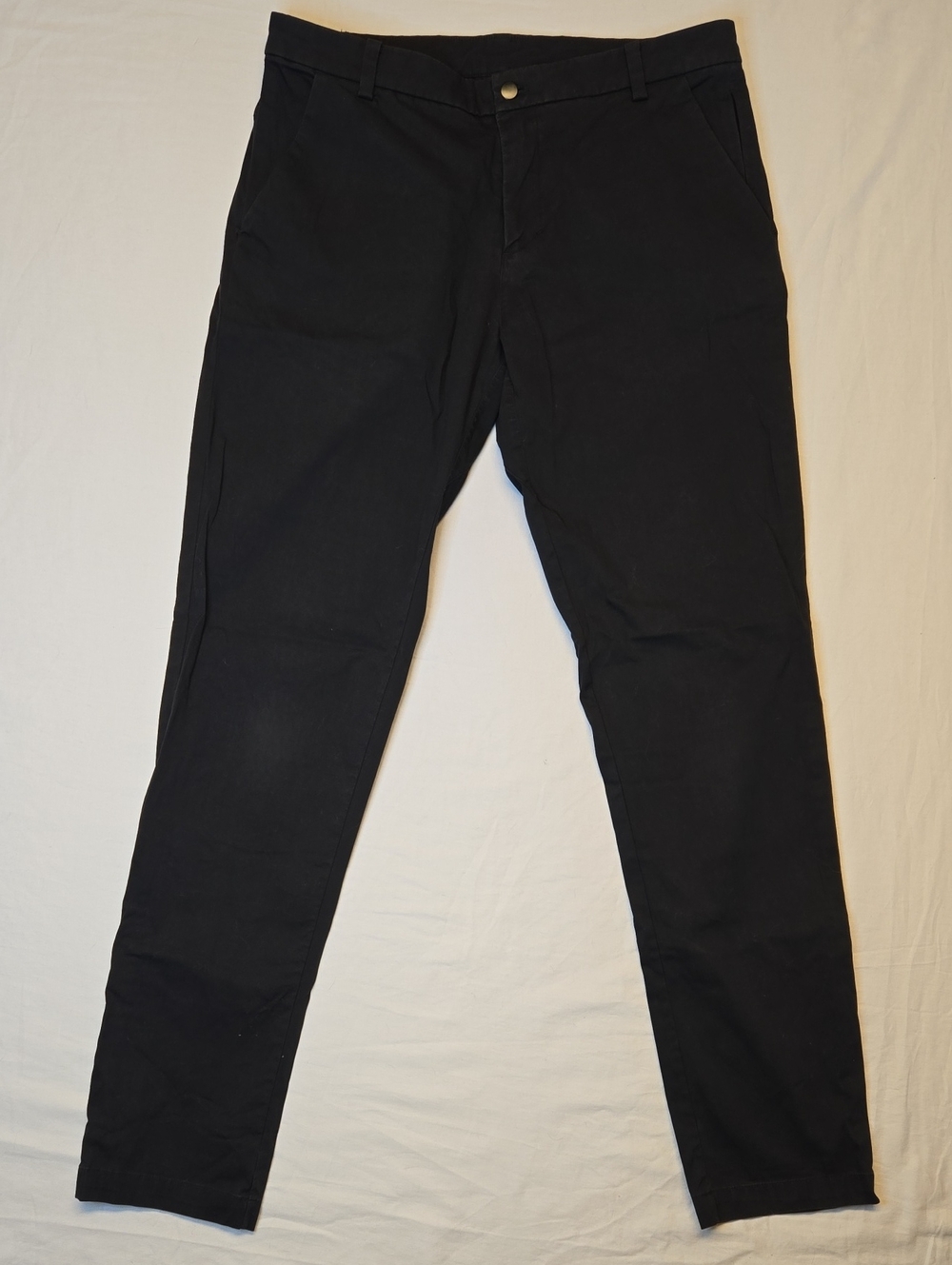Lululemon Athletica Black Slim Tapered Fit Chino Pants